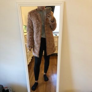 Forever 21 Pink Faux Fur Jacket